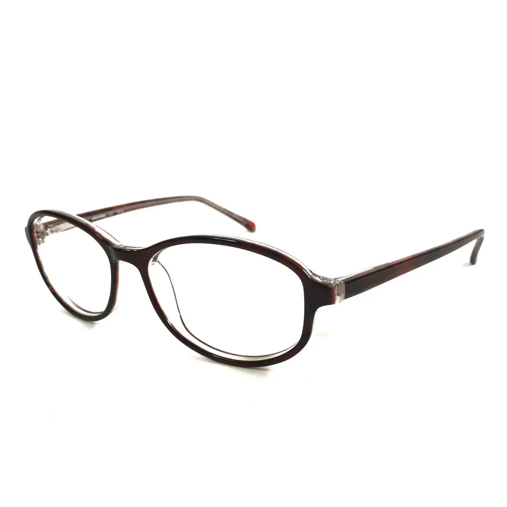 Aristar Eyeglasses Frames AR16343 535 Burgundy Clear Oval Full Rim 53-15-135